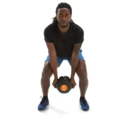 Balle lestée double poignées 4 à 10 kg crosstraining et Hyrox - Médecine ball avec poignées