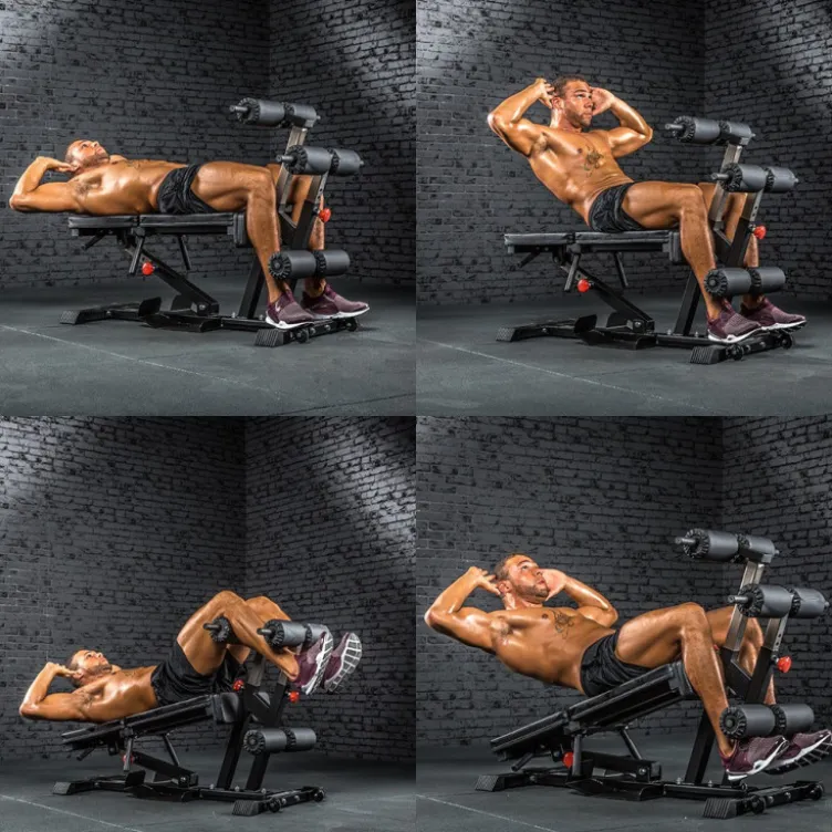Banc à abdominaux ATX planche multifonctions professionnelle