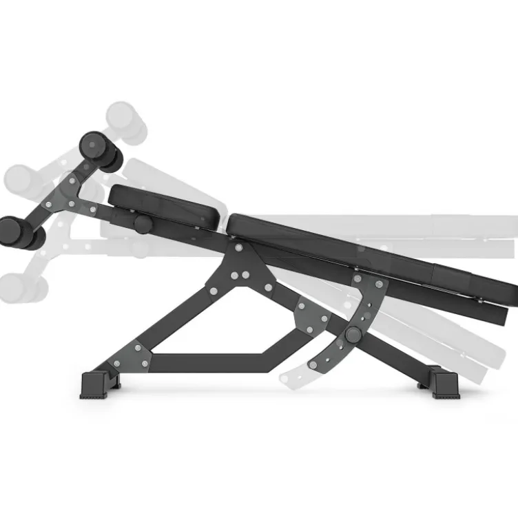 Banc à abdominaux réglable pour salle de musculation à domicile - semi-professionnel