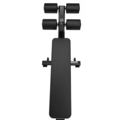 Banc à abdominaux Titanium Strength à déclinaison ajustable avec capacité de charge de 200 kg - Black Séries BS-AAB