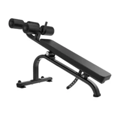 Banc à abdominaux Titanium Strength à déclinaison ajustable avec capacité de charge de 200 kg - Black Séries BS-AAB