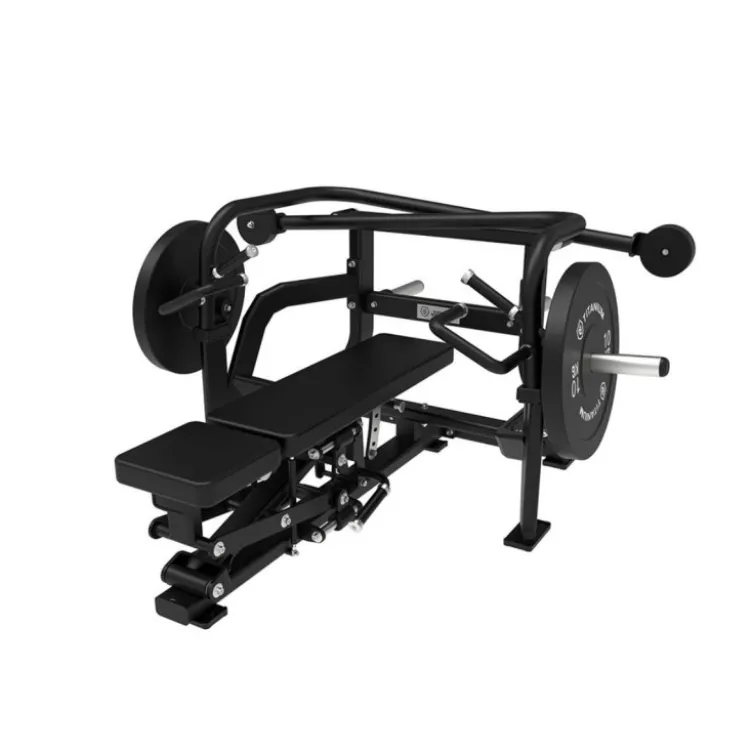 Banc de développé assisté à charge libre jusqu'à 300 kg Titanium Strength Élite Séries EL-PL59 - Siège et dossier ajustables