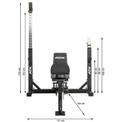 Banc de développé couché ATX bench press réglable polyvalent avec support de barres