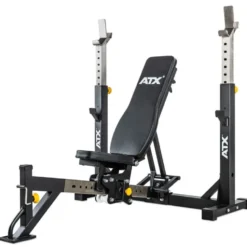 Banc de développé couché ATX bench press réglable polyvalent avec support de barres
