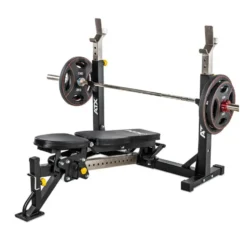 Banc de développé couché ATX bench press réglable polyvalent avec support de barres