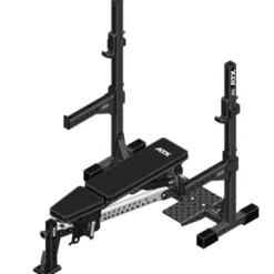 Banc de développé couché ATX bench press réglable polyvalent avec support de barres