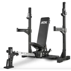 Banc de développé couché ATX bench press réglable polyvalent avec support de barres