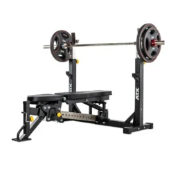 Banc de développé couché ATX bench press réglable polyvalent avec support de barres