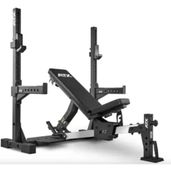 Banc de développé couché ATX bench press réglable polyvalent avec support de barres