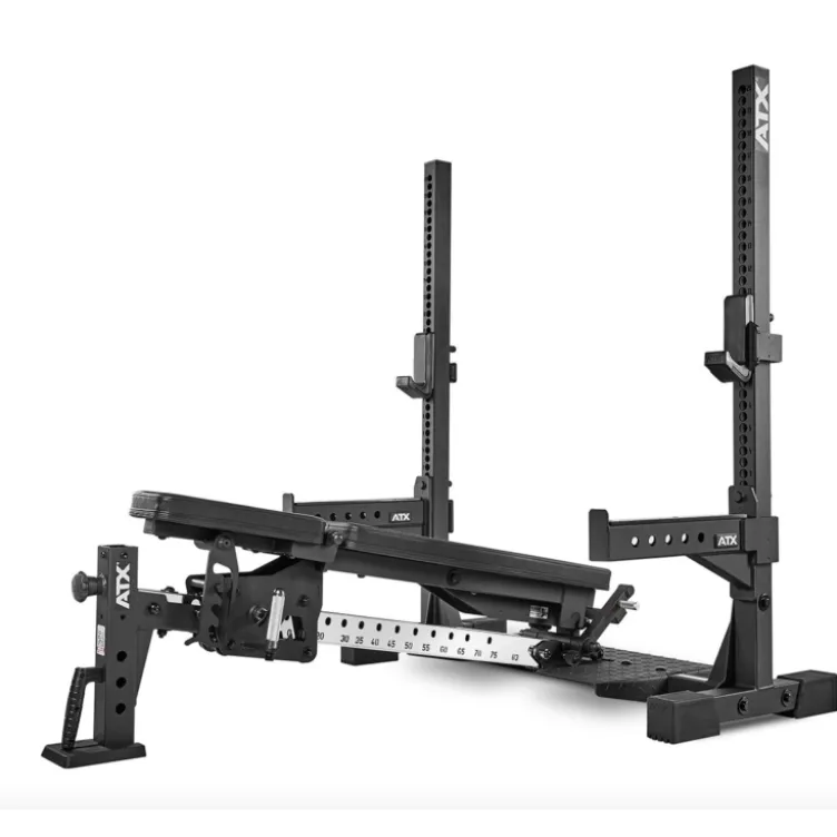 Banc de développé couché ATX bench press réglable polyvalent avec support de barres