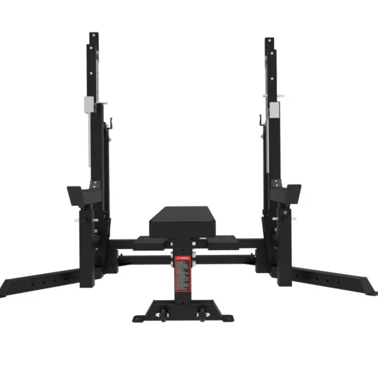 Banc de développé couché combo rack à squat Titanium Strength Élite Séries EL-BPSQ - Charge maximale de 400 kg