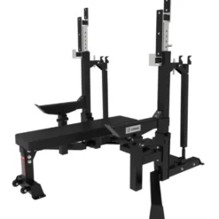 Banc de développé couché combo rack à squat Titanium Strength Élite Séries EL-BPSQ - Charge maximale de 400 kg