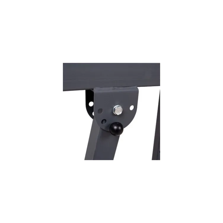 Banc de musculation ajustable incliné - décliné pour homegym - 120 kg de charge
