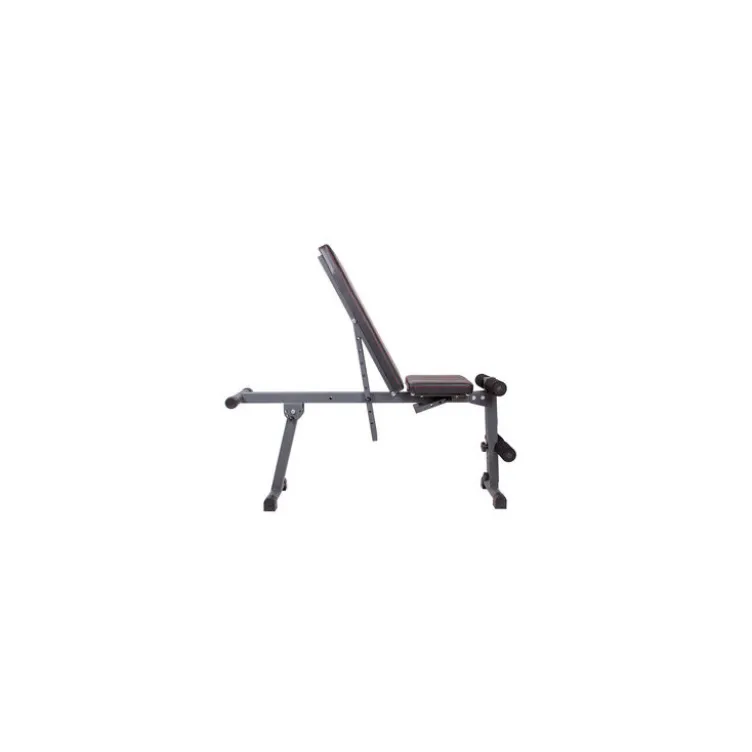 Banc de musculation ajustable incliné - décliné pour homegym - 120 kg de charge