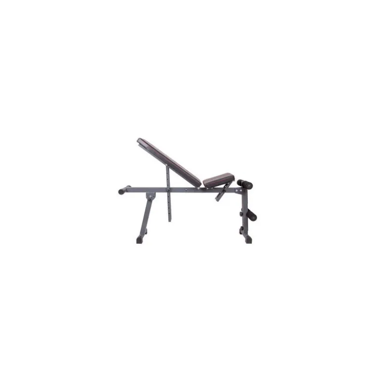 Banc de musculation ajustable incliné - décliné pour homegym - 120 kg de charge