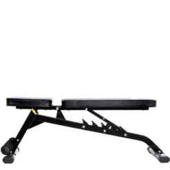 Banc de musculation ajustable Force USAavec rouleau de blocage des pieds - Charge max 250 kg