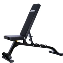 Banc de musculation ajustable Force USAavec rouleau de blocage des pieds - Charge max 250 kg