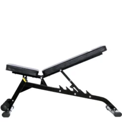 Banc de musculation ajustable Force USAavec rouleau de blocage des pieds - Charge max 250 kg