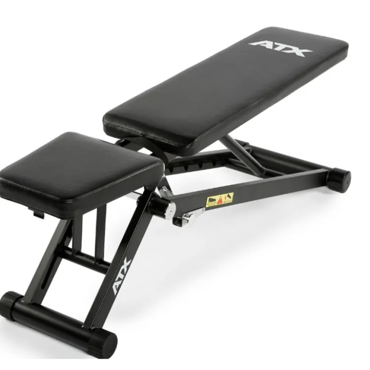 Banc de musculation ATX compact entièrement pliable et réglable