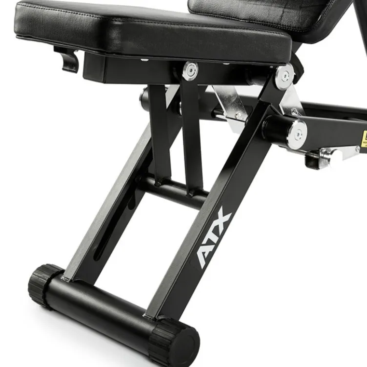 Banc de musculation ATX compact entièrement pliable et réglable