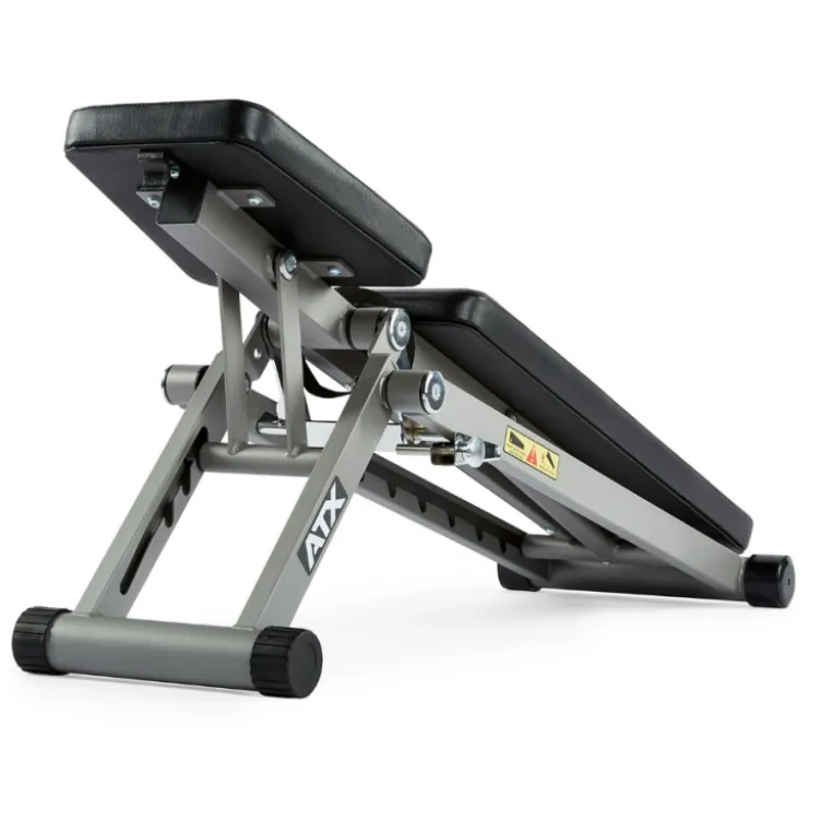 Banc de musculation ATX compact entièrement pliable et réglable