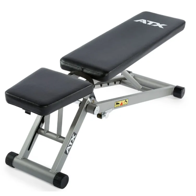 Banc de musculation ATX compact entièrement pliable et réglable