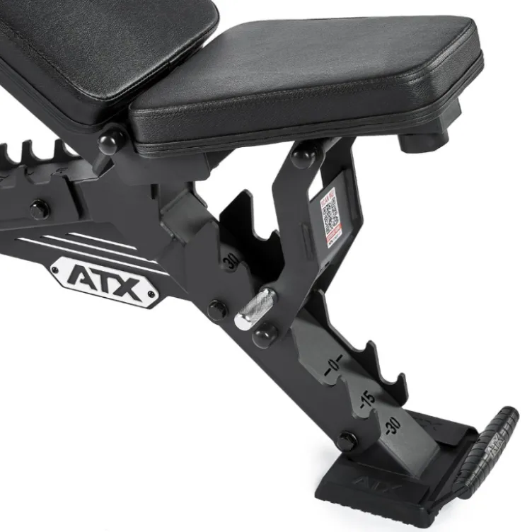 Banc de musculation ATX Warrior avec dossier large pour home-gym