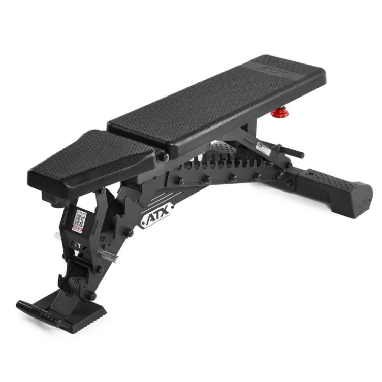 Banc de musculation ATX Warrior avec dossier large pour home-gym - Sellerie Grip en Polyuréthane