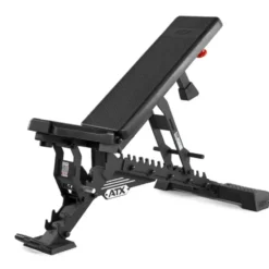 Banc de musculation ATX Warrior avec dossier large pour home-gym - Sellerie Grip en Polyuréthane