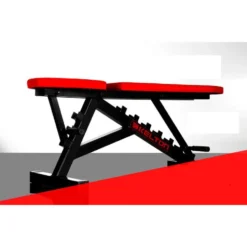 Banc de musculation avec dossier réglable sur 7 positions pour entraînement du haut du corps - Siège ajustable