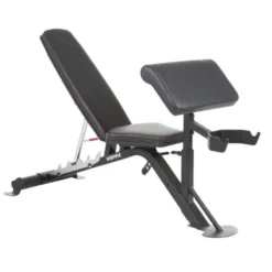 Banc de musculation avec réglages multiples et supports pour options - Capacité de charge 450 kg