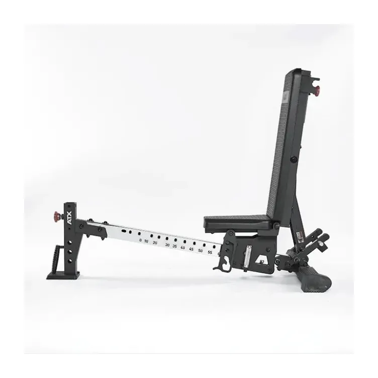 Banc de musculation avec support pour options avant et arrière - Sellerie ergonomique en polyuréthane avec capacité de 500 kg