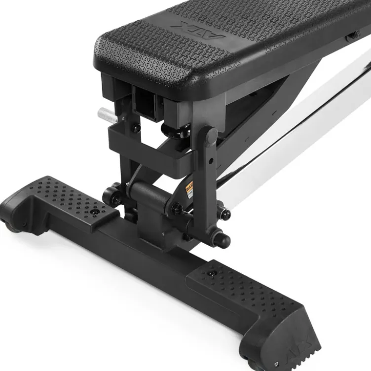 Banc de musculation avec support pour options avant et arrière - Sellerie ergonomique en polyuréthane avec capacité de 500 kg