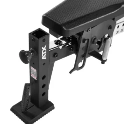 Banc de musculation avec support pour options avant et arrière - Sellerie ergonomique en polyuréthane avec capacité de 500 kg