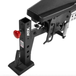 Banc de musculation avec support pour options avant et arrière - Sellerie ergonomique en polyuréthane avec capacité de 500 kg