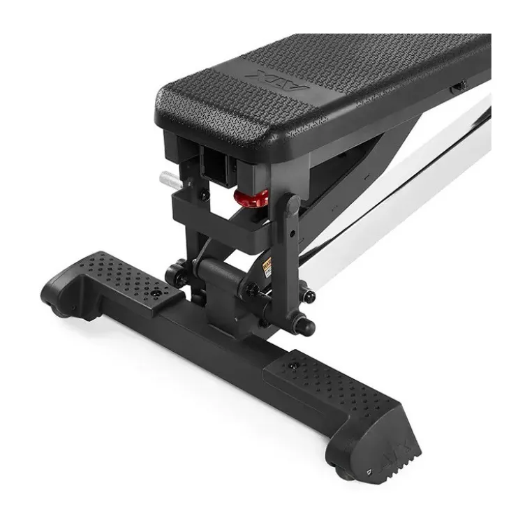 Banc de musculation avec support pour options avant et arrière - Sellerie ergonomique en polyuréthane avec capacité de 500 kg