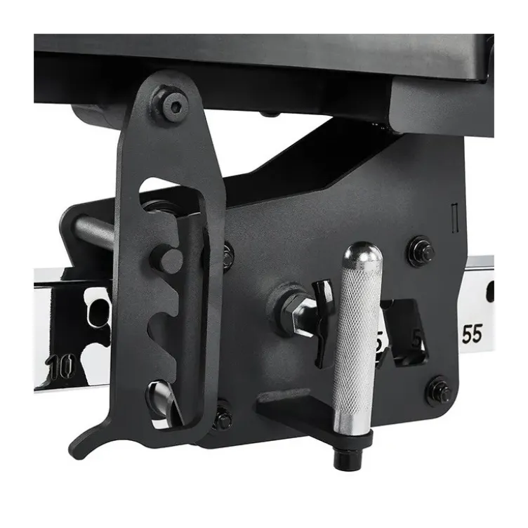 Banc de musculation avec support pour options avant et arrière - Sellerie ergonomique en polyuréthane avec capacité de 500 kg