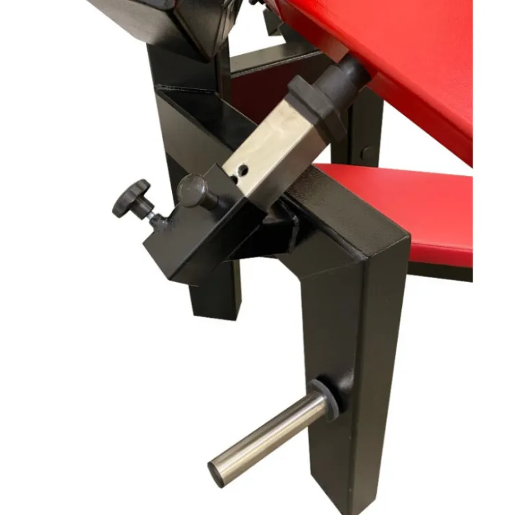 Banc de musculation Chest Press à charges libres avec bras convergents - Développé couché à plat