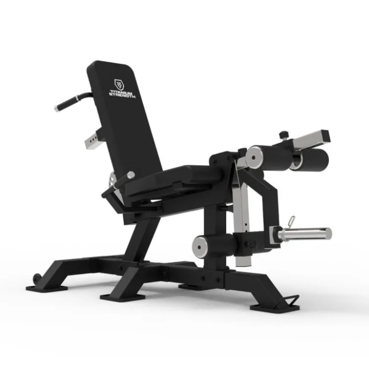 Banc de musculation combiné leg curl et leg extension 150X Titanium Strength à capacité de charge 150 kg