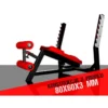 Banc de musculation décliné avec chandelles de support - Support pour jambes sur 8 niveaux