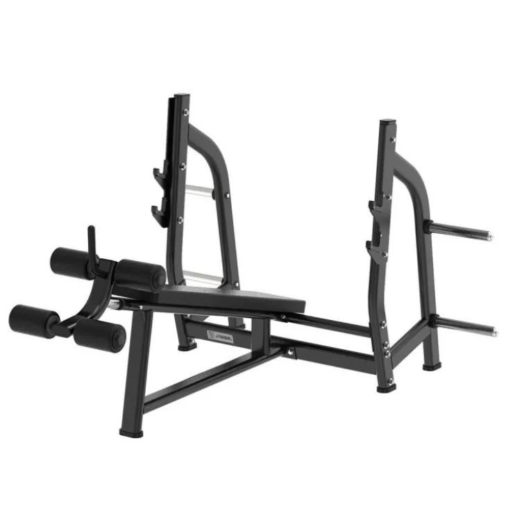 Banc de musculation décliné haut de gamme capacité de charge 200 kg - Black Series Titanium Strength