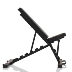 Banc de musculation inclinable et déclinable de -10° à 90° avec capacité de charge de 250 kg pour home gym