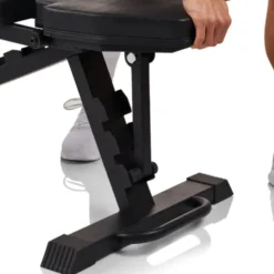 Banc de musculation inclinable et déclinable de -10° à 90° avec capacité de charge de 250 kg pour home gym