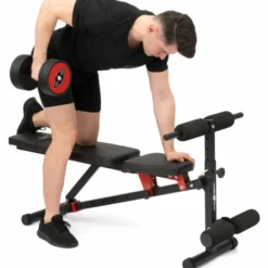 Banc de musculation multifonctionnel avec leg curl capacité de charge 200 kg