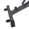 Banc de musculation multi-fonctions réglable combo leg avec roues de déplacement