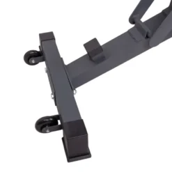 Banc de musculation multi-fonctions réglable combo leg avec roues de déplacement