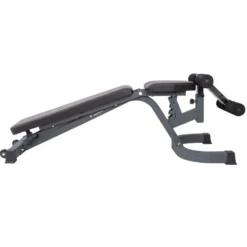 Banc de musculation multi-fonctions réglable combo leg avec roues de déplacement