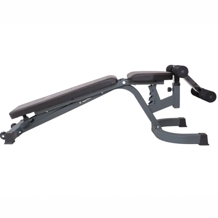 Banc de musculation multi-fonctions réglable combo leg avec roues de déplacement