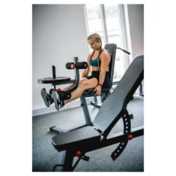 Banc de musculation multifonctions 2 en 1- Combo Leg pour Extensions et Curls des jambes - 150CF Titanium Strength