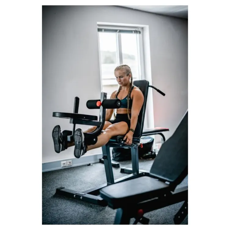 Banc de musculation multifonctions 2 en 1- Combo Leg pour Extensions et Curls des jambes - 150CF Titanium Strength